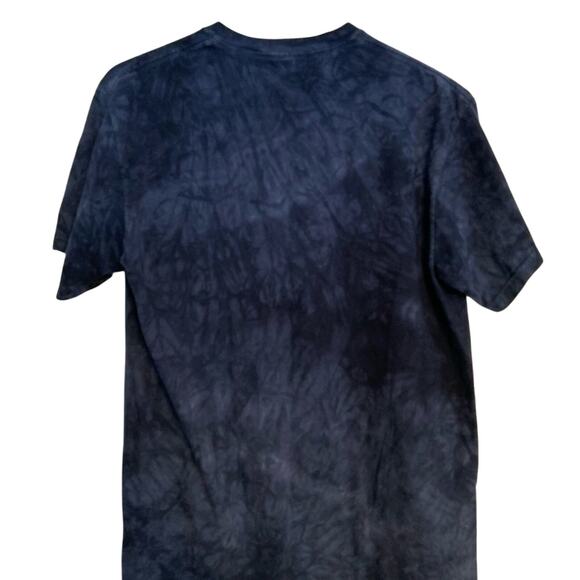 The Mountain Classic Soaring Eagle T-Shirt Tee Blue w/ Bird Graphic Mens Medium - Picture 3 of 3